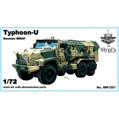 1/72 Russian MRAP Typhoon-U Resin kit (Length: 12cm)