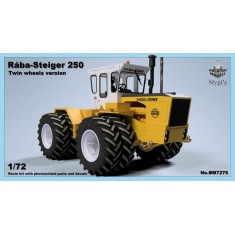 1/72 Raba-Steiger 250 Heavy Tractor Twin Wheels (Length: 10cm)