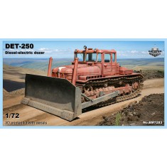 1/72 DET-250 Diesel-Electric Bulldozer Resin kit (Length: 9.5cm)