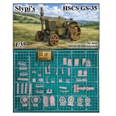 1/35 HSCS GS-35 Tractor with All-Metal Wheels (Resin Kit)