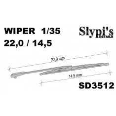 1/35 22mm Windshield Wiper