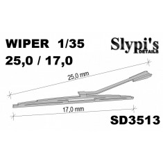 1/35 25mm Windshield Wiper