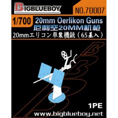 1/700 20mm Oerlikon Guns (65 sets)