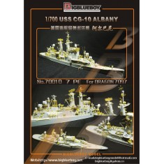 1/700 USS Albany CG-10 Super Detail Set for Dragon kit #7097 (7 PE)