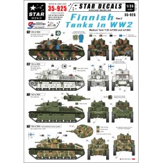 Decals for 1/35 WWII Finnish Tanks Part2 - Medium Tank T-28 m/1938 and m/1940