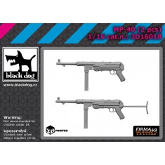 1/16 MP-40 Submachine Gun (2pcs)