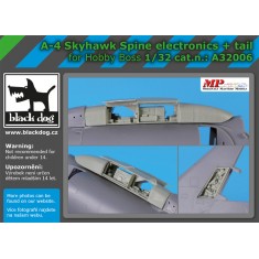 1/32 Douglas A-4 Skyhawk Spine Electronic & Tail for HobbyBoss kits