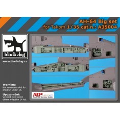 1/35 AH-64 Apache Attack Helicopter Super Detail Set for Takom kits