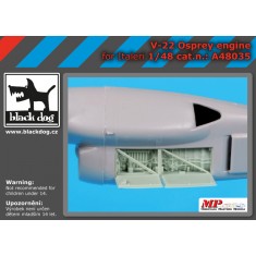 1/48 Bell Boeing V-22 Osprey Engine for Italeri kits