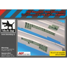 1/48 McDonnell Douglas F-4J Phantom II Side Electronics for Hasegawa kits