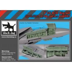 1/48 McDonnell Douglas F-15 B/D Eagle Super Detail Set for Great Wall Hobby kits