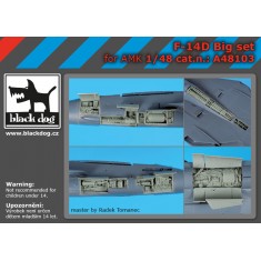 1/48 Grumman F-14D Tomcat Super Detail Set for AMK kits