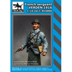 1/10 French Sergeant in Battle of Verdun 1916 WWI Bust