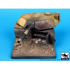 1/35 Destroyed M1A1 Abrams Diorama Base