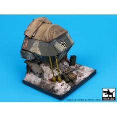 1/35 Destroyed SdKfz.251 Diorama Base