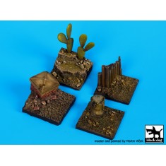 1/35 Vignette Diorama Bases Set No.1 (4pcs)