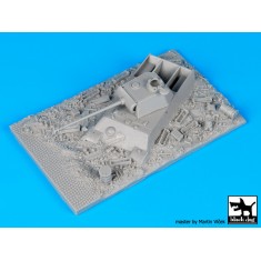 1/72 Destroyed Panther Base (Size: 145x90mm)