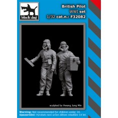 1/32 WWI British Pilots Set (2 figures)