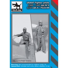 1/32 USAAF Fighter Pilot 1940-45 Set Vol.2 (2 figures)