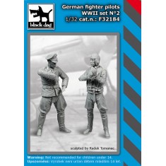 1/32 German Fighter Pilots Ww Ii Set Vol.2
