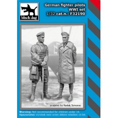1/32 WWI German Fighter Pilots Set (2 figures)