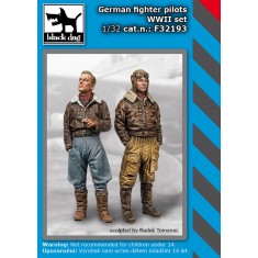 1/32 WWII German Pilots Set (2 figures)