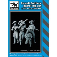 1/35 Israeli Army Soldiers Patrol Big set (4 Figures)