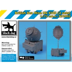 1/72 British Sea Mine Mk XVII (2pcs)