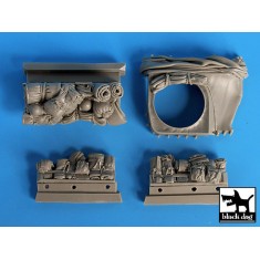1/35 US M2 Halftrack Accessories Set Vol.1 for Dragon kit