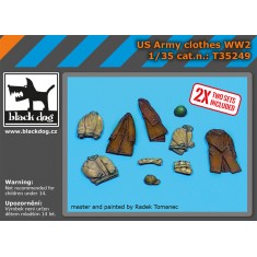 1/35 WWII US Army Clothes