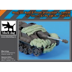 1/35 StuG III Ausf G Front Protection, Canvas for Takom kits