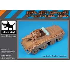 1/35 Sd.Kfz. 234/3 Canvas Vol.2 for Italeri kits
