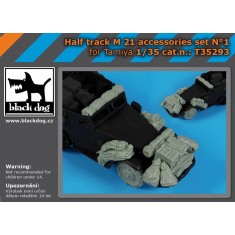 1/35 Half Track M 21 Accessories Set Vol.1 for Tamiya kits