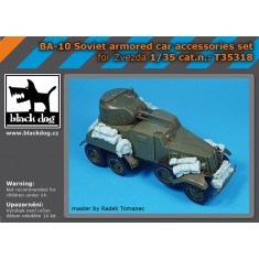 1/35 Soviet Armoured Car BA-10 Stowage set for Zvezda kits