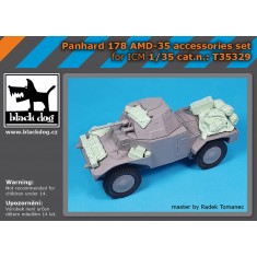 1/35 Panhard 178 Amd-35 Accessories Set for Icm Kit