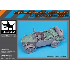 1/35 le.gl.Einheits-Pkw Kfz.1 Accessories Set for ICM Kit