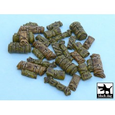1/48 Tentage + Bedrolls #2 Accessories Set (24 resin parts)