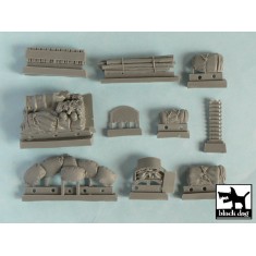 1/48 PzKpfw.III Ausf L Accessories Set for Tamiya kit #32524