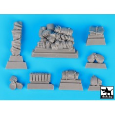 1/72 German PzKpfw III Ausf.N DAK Accessories Set for Dragon kit