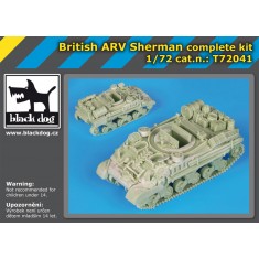 1/72 British Sherman ARV (Armoured Recovery Vehicle) - Full Resin kit