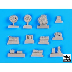 1/72 SdKfz.263 (8 Rad) Accessories Set for Dragon kit