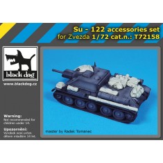 1/72 SU-122 Accessories set for Zvezda kits