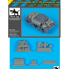 1/72 Caro Comando M13/40 Stowage Set for IBG Models