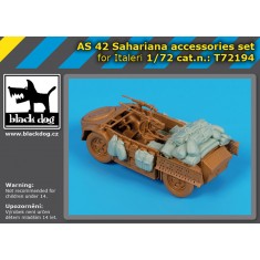 1/72 AS 42 Sahariana Stowage set for Italeri kits