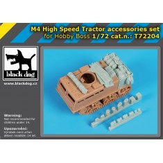1/72 M4 High Speed Tractor Accessories Set for Hobbyboss Kit