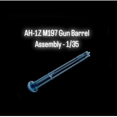 1/35 AH-1Z M197 Gun Barrel Assembly