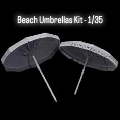 1/35 Beach Umbrellas Kit (2pcs)
