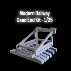1/35 Modern Railway Dead End Kit