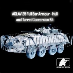 1/35 ASLAV 25 Full Bar Armour Hull and Turret Conversion Kit for Trumpeter #00392