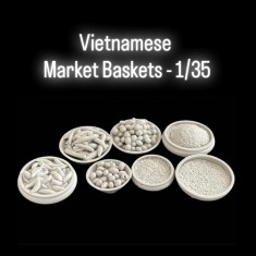 1/35 Vietnamese Market Baskets (7pcs)